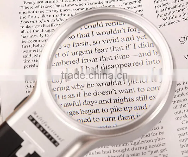 3x Illumianted Hand Held Foldable Magnifying Glass Desk Magnifier with LED Light