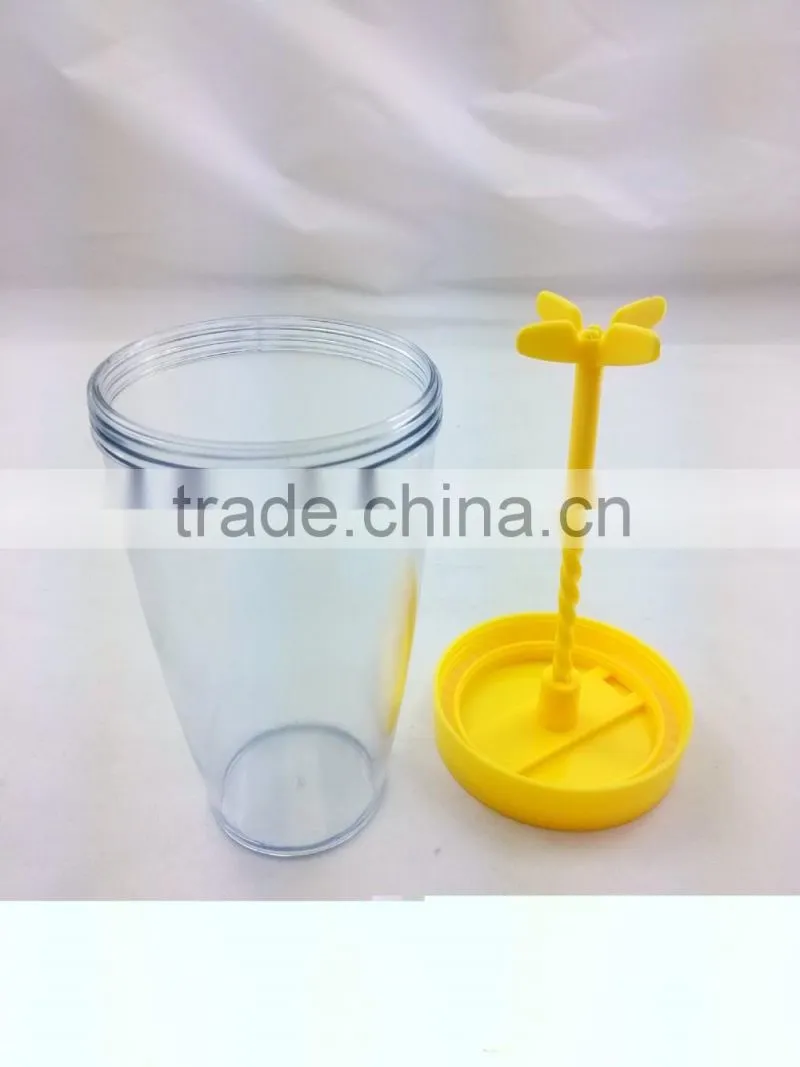 colorful pp plastic Mixing cup