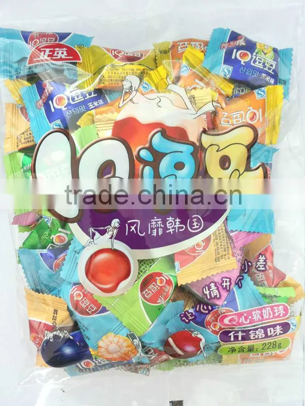 soft center filed jelly bean
