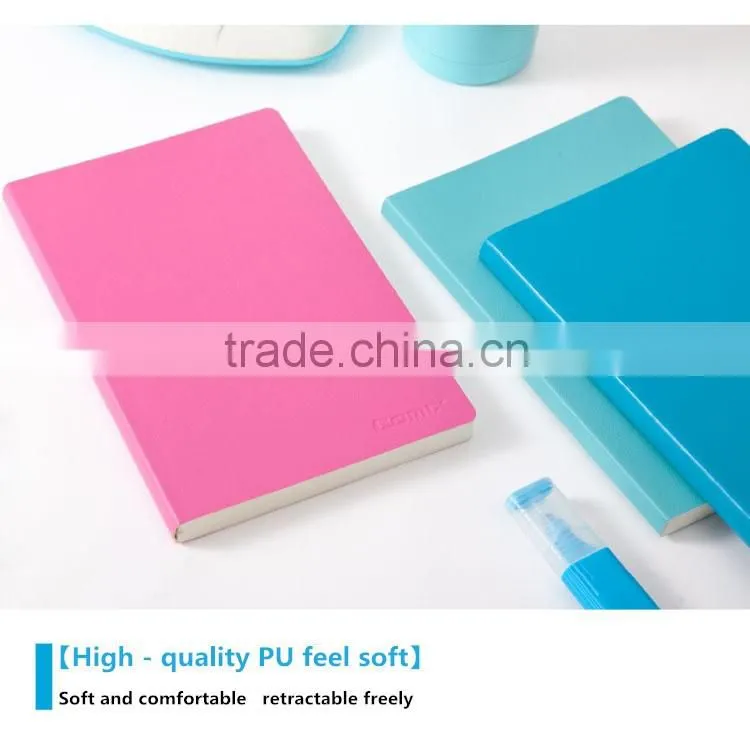 2016 hardcover PU Eco leather notebook Business A5 personal diary Drawing Sketchbook Weekly Day Planner organizer notebook