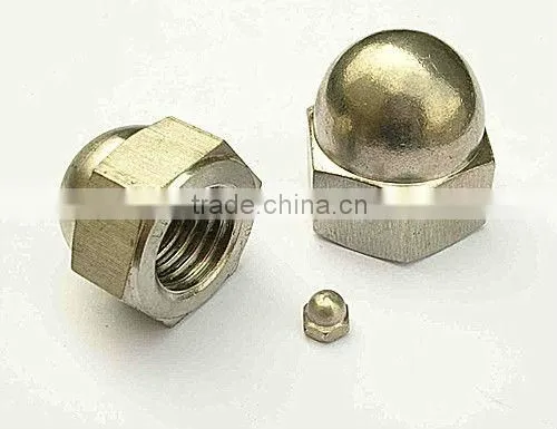 hexagon domed cap nuts