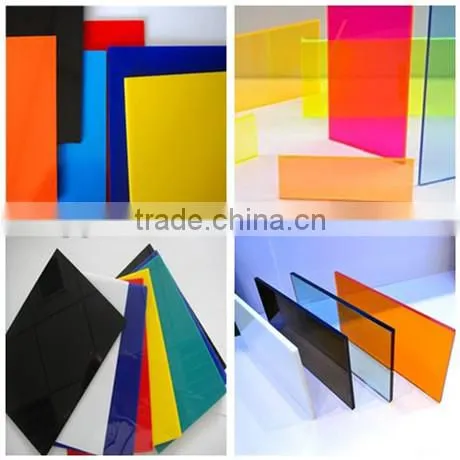 colorful decorative acrylic panel for cabinet