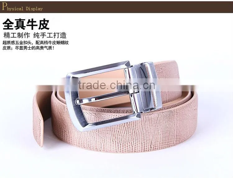 Mens brand leather belts