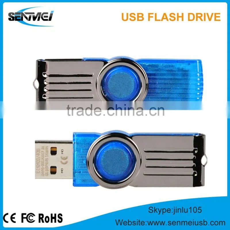 Novelty products for sell metal swivel usb flash drive for promotiona gift