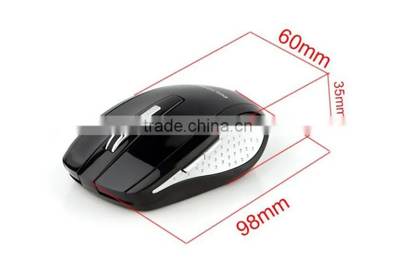6d 1600dpi custom wireless mouse for pc laptop