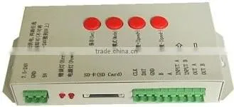 T-1000S SD card 2048 pixels led pixel controller / rgb led controller
