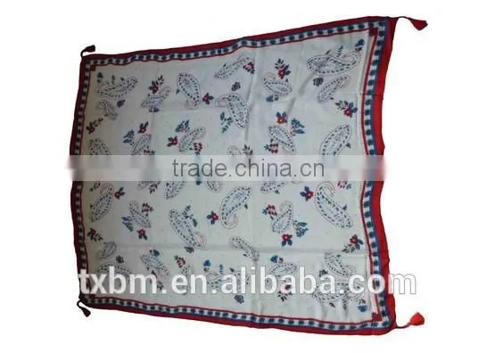 2015 Fashion Hanging Rayon big square