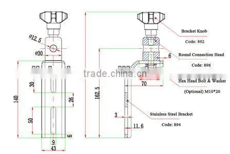 plastic corner brackets