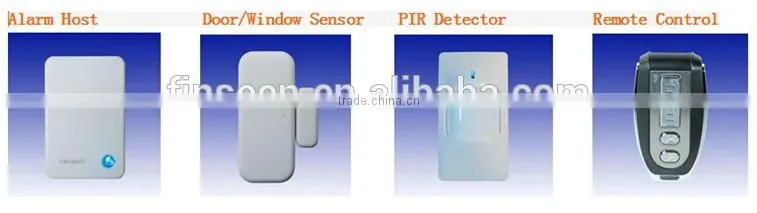 NO GSM Wired & Wireless Alarm System Home Security Alarm,FSK 868mhz technology