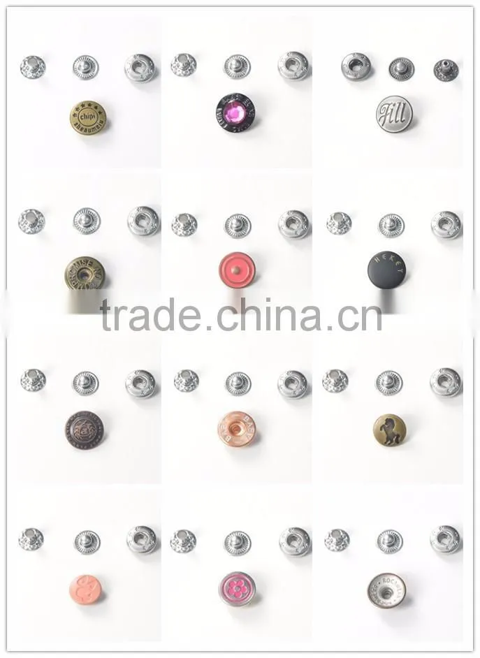 open top shank button rivet buttons for shoes clutch facing and rivets clothes accessories