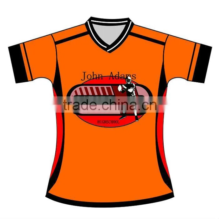 2015 Colorful Sublimated Rugby Jersey Custom Cheap Rugby Jersey