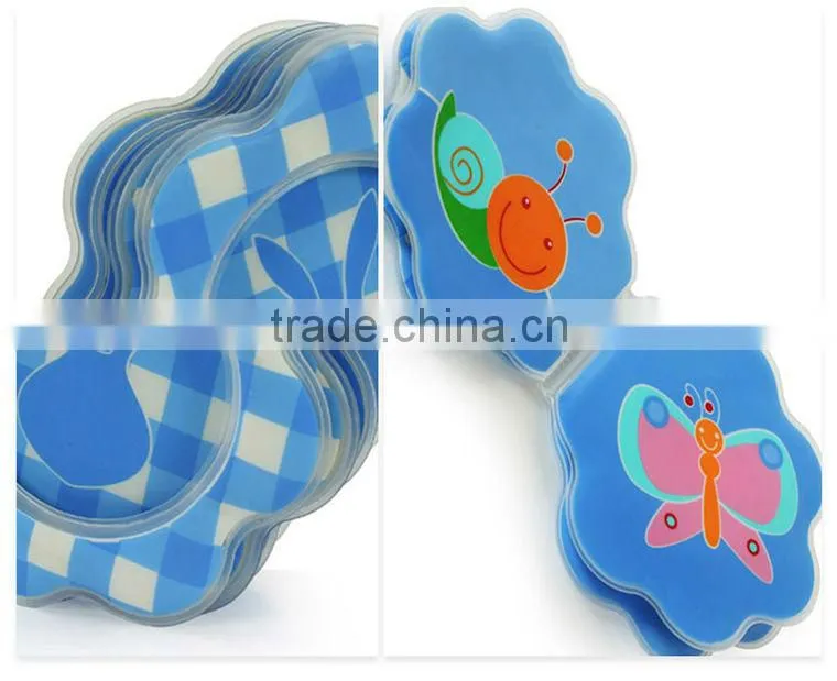 Blue Mini PVC Blue Photo Album With Cute Rabbit