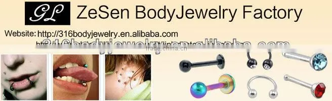 LR01071 yellow crystal ball lips jewelry