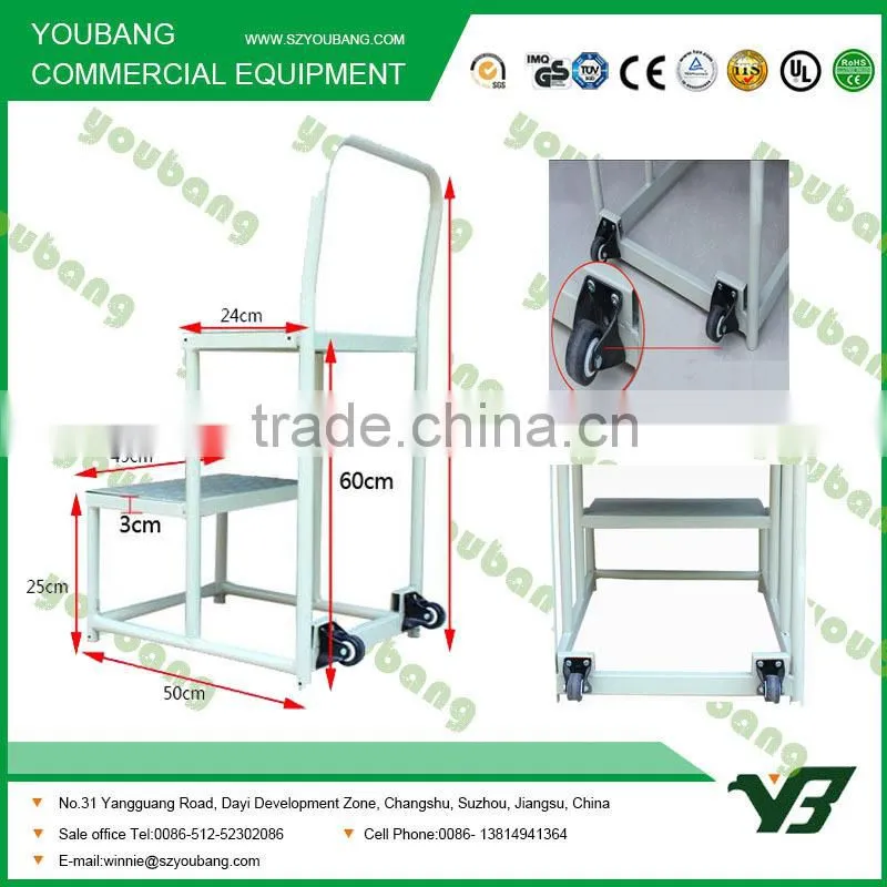 chair style moveable platform ladder