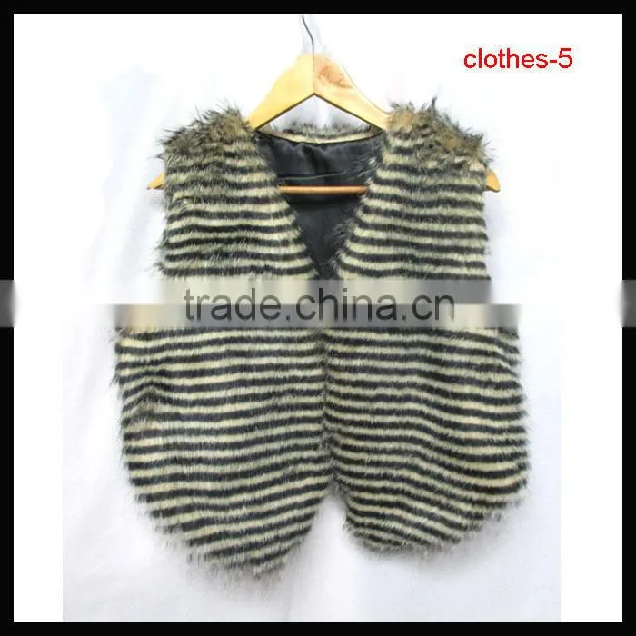 The newest fashion fur clothes
