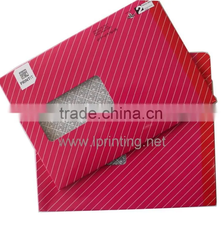 Black kraft string envelope, envelop with window, paper folder printing