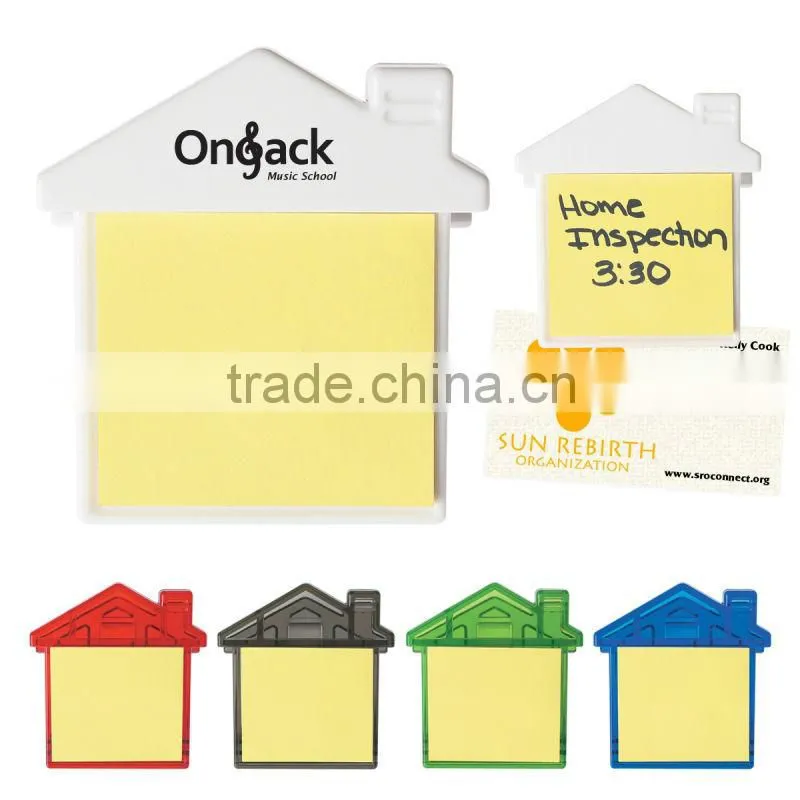 House Clip With Sticky Notes