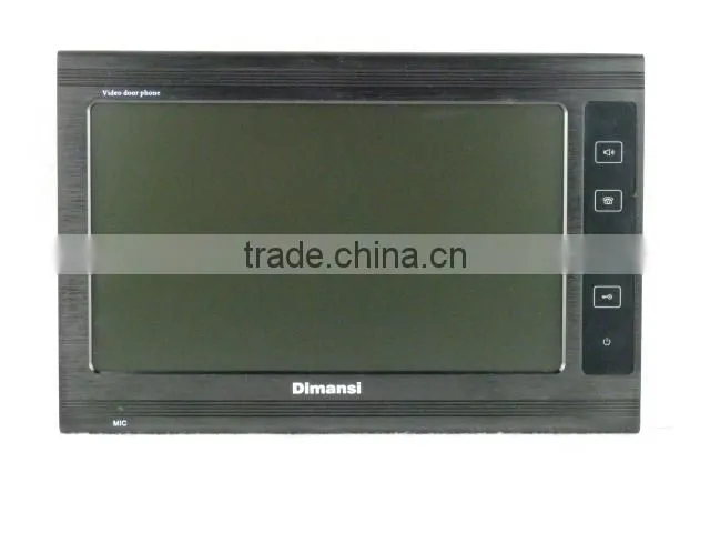 9 INCH Villa color video intercom system wired for home security from china ete