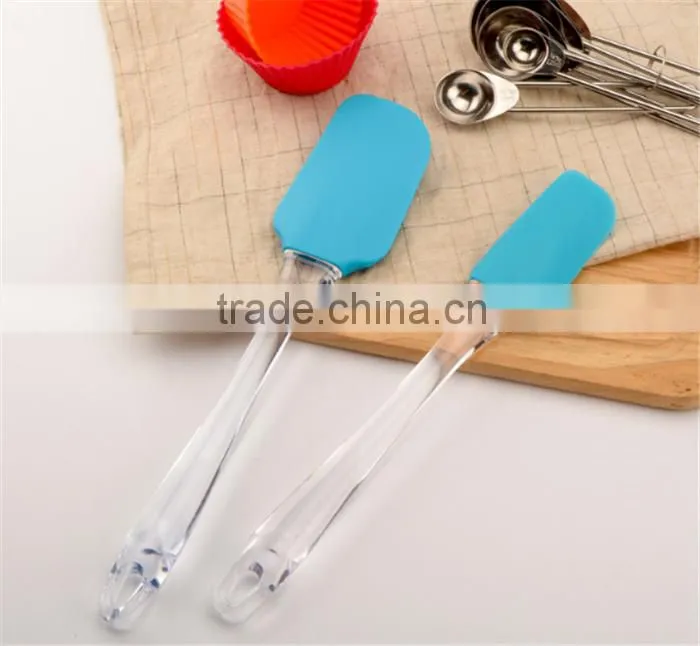 Durable and Heat Resistant Kitchen Utensils Silicone Spatula Silicon Basting Pastry silicone spatula set