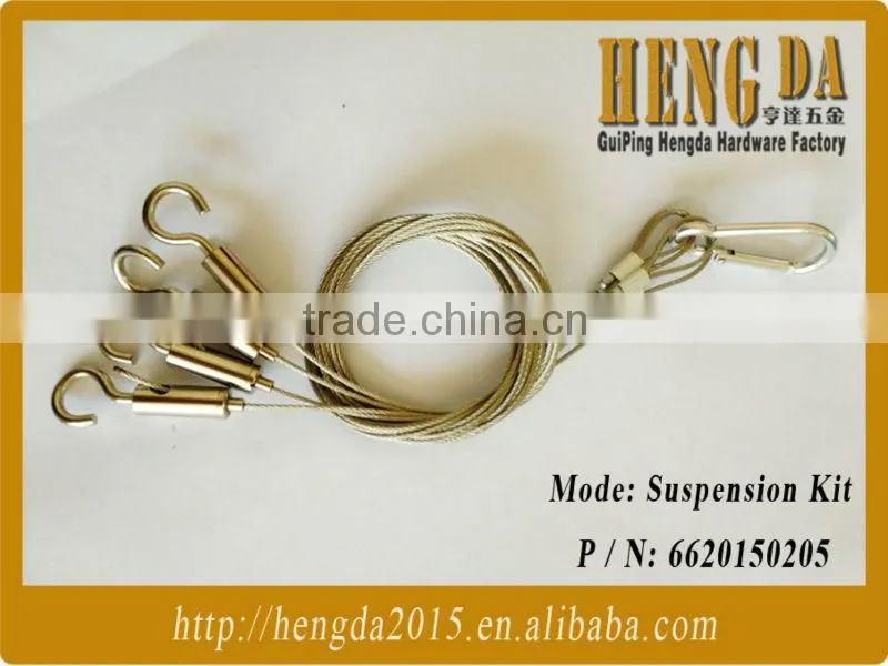 China manufacture quality suspension cable kit