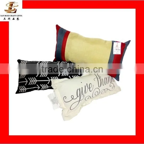 Home decoration sofa Seat fashion burlap Pillow