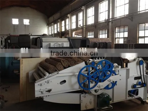 Cloth waste opening machine, cotton waste opener machine