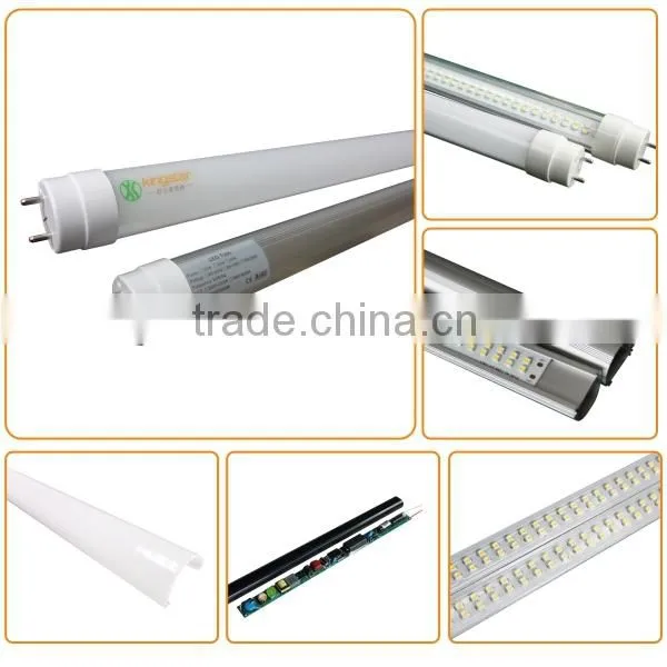 2015 top quanlity hot sale 1200mm 18-20w smd high lumen t8 led tube