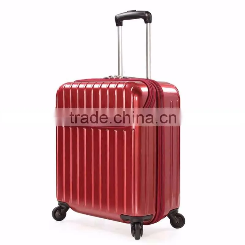 Urban PC Travel Luggage Bag Foldable Trolleys With Front Open Pocket Luggage