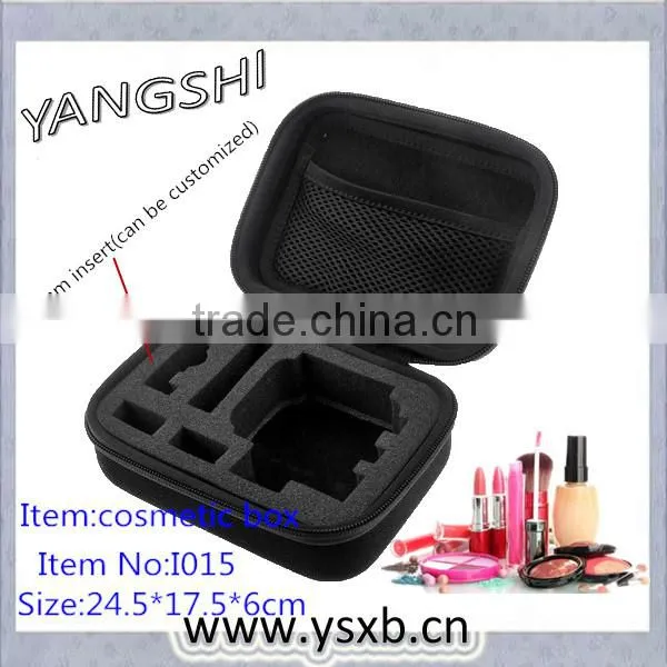 new arrival handmade cosmetic box with fancy design cosmetic carrying cases