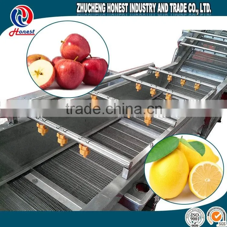 CE Approved potato brush washer equipment