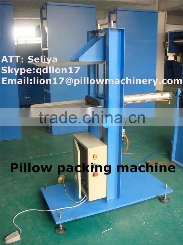 Quilt/comforter packing and filling machine
