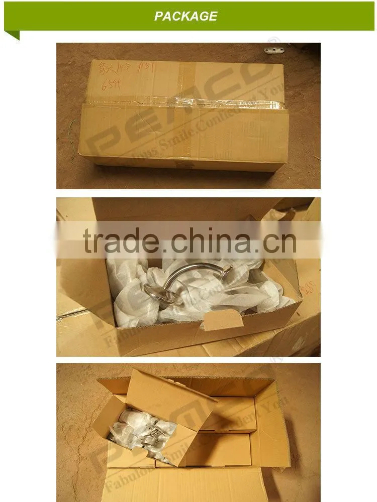 wholesale price 304 stainless steel railing glass bracket for handrail