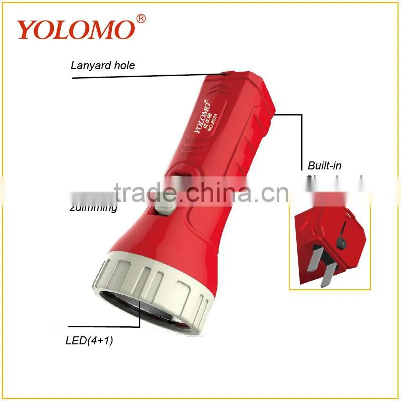 Dimming Mini Rechargeable Flashlight LED Torch