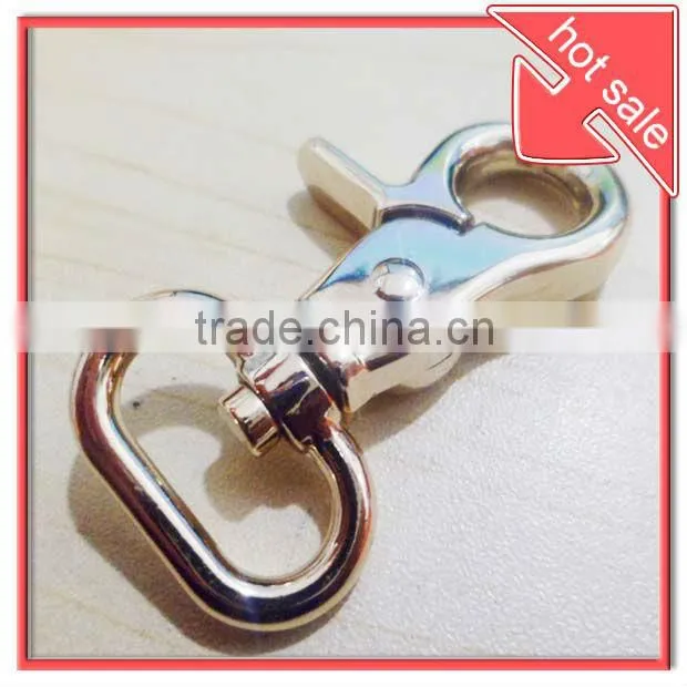 20mm hot selling bag hardware swivel snap hook,spring clip dog hook