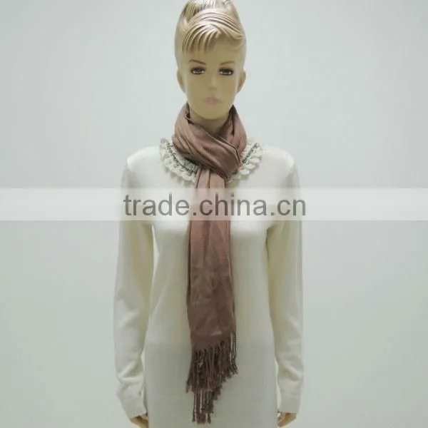 TYCAP095 Dark Brown Viscose Scarf