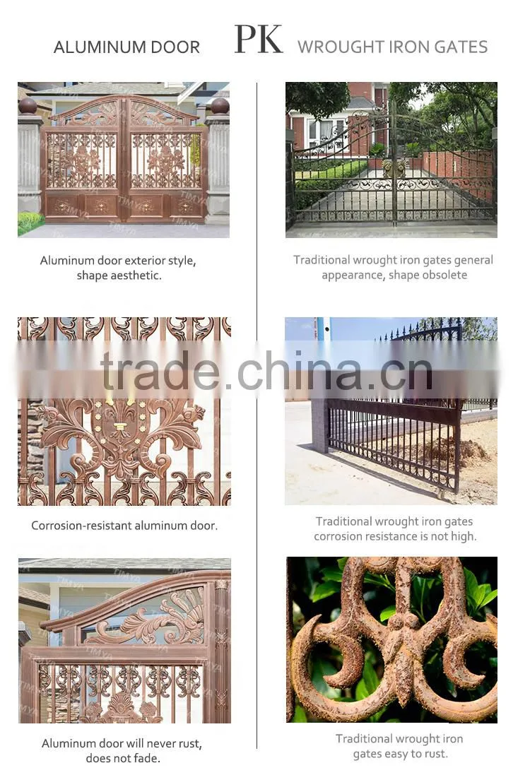 2015 italian style wrought iron gates