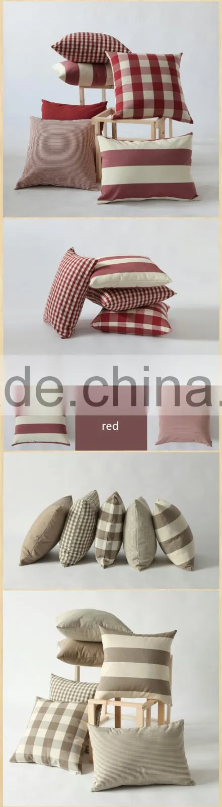 Modern urban style- geometry design waffle printed fabric for cushion series for home/hotel/office using