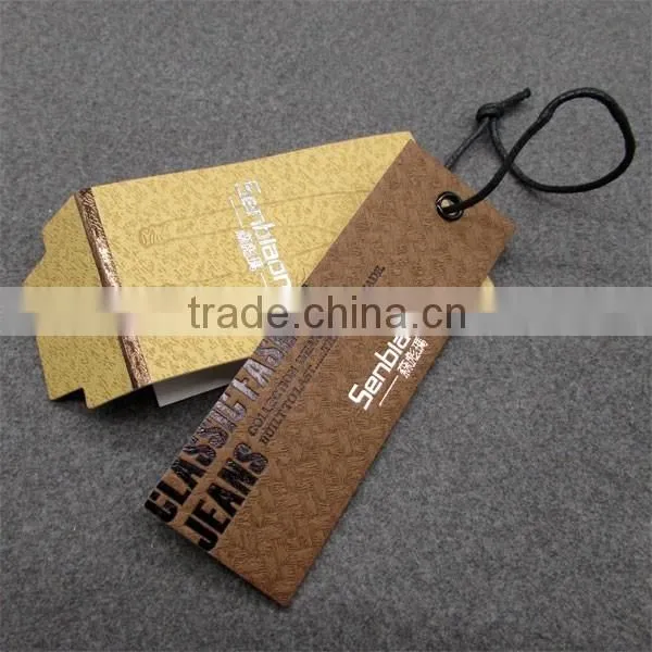 Luxury Depressed Design Hangtags in Shishi