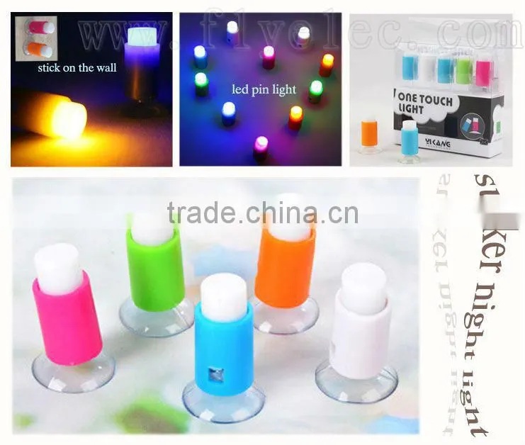 Bulb shaped colorful led light
