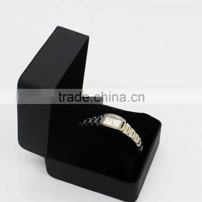 luxury watch display case leather packaging box watch