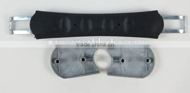 Plastic luggage bag carrying handle,Luggage case plastic handle parts,Suitcase accessories zinc alloy handle