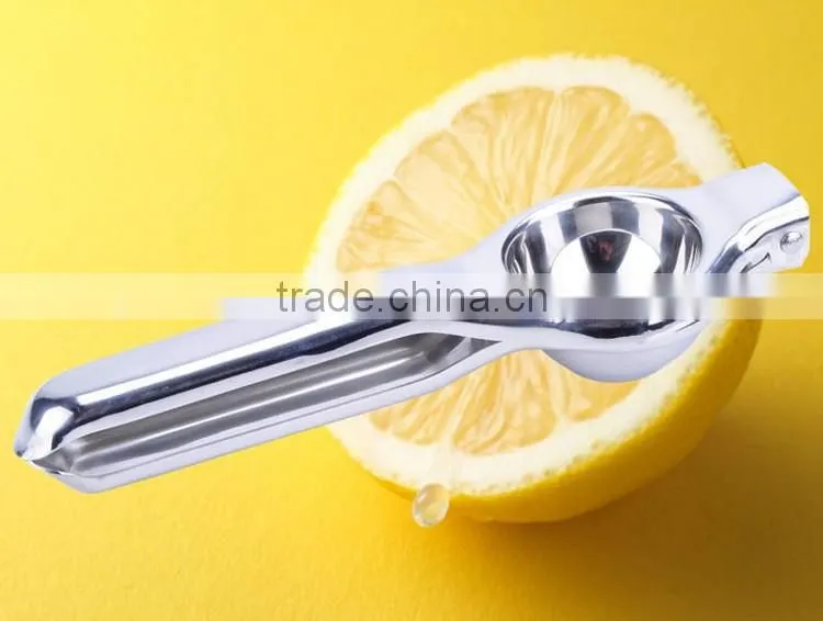 Home Kitchen Stainless Steel Lemon Squeezer Manual Juicer Thicken Fruit Lemon Juicer Presser Novel Fruit Juice Tool Reamers