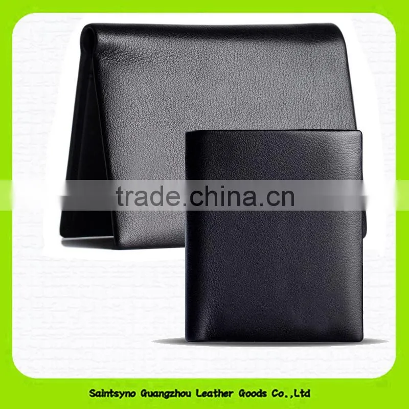 15672A Wholesale fashion young man wallet in PU leather