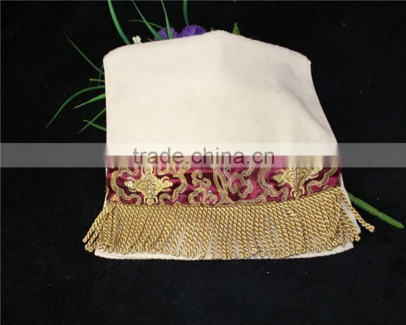 Hot sale Round Cotton beach towel with tassels