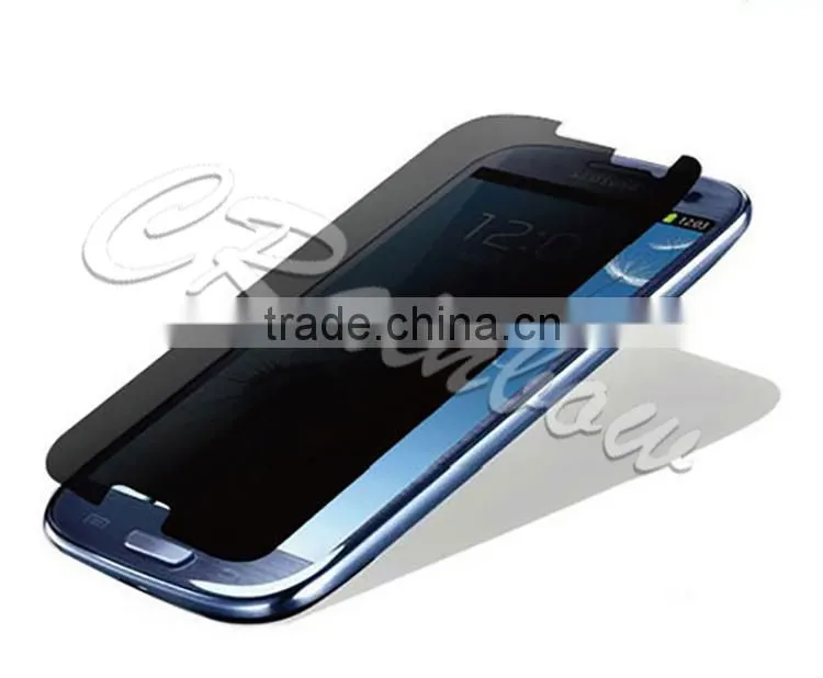 Good Price protector glass for samsung galaxy S3 mini privacy filter screen protector