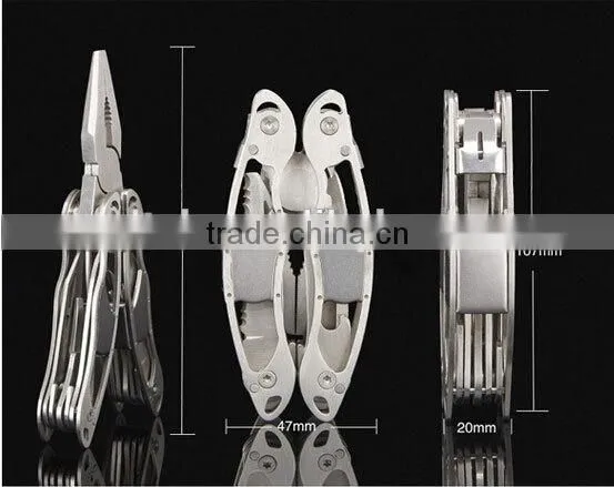 OEM aluminum mini multi tool folding pliers set
