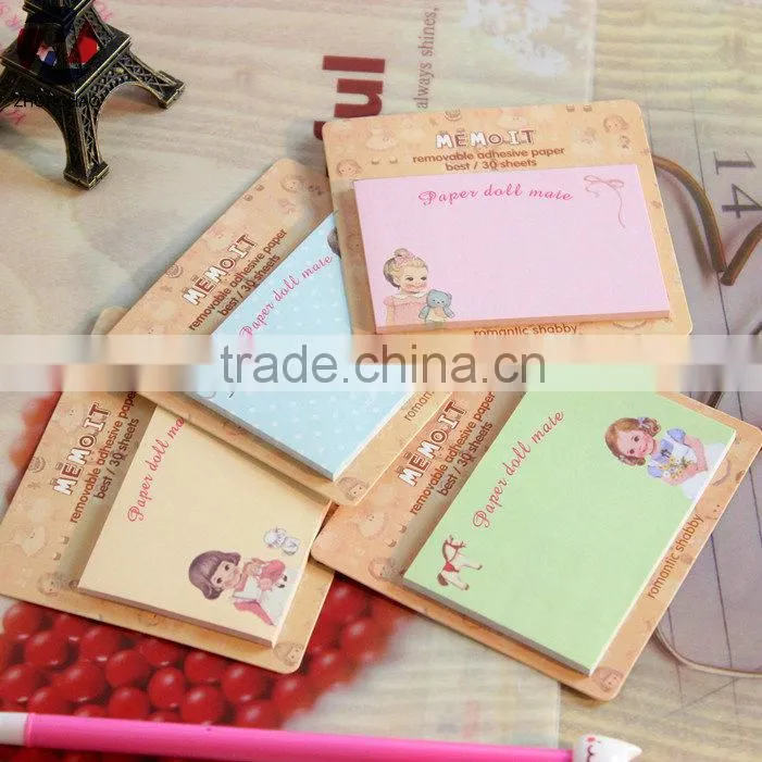 New product colorful design cute picture memo