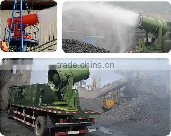 Vehicle mounted dust control and prevention vehicle Fog Cannon Sprayer for Quarries and Mines