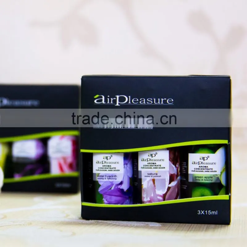 air pleasure 3*15ml aroma oil