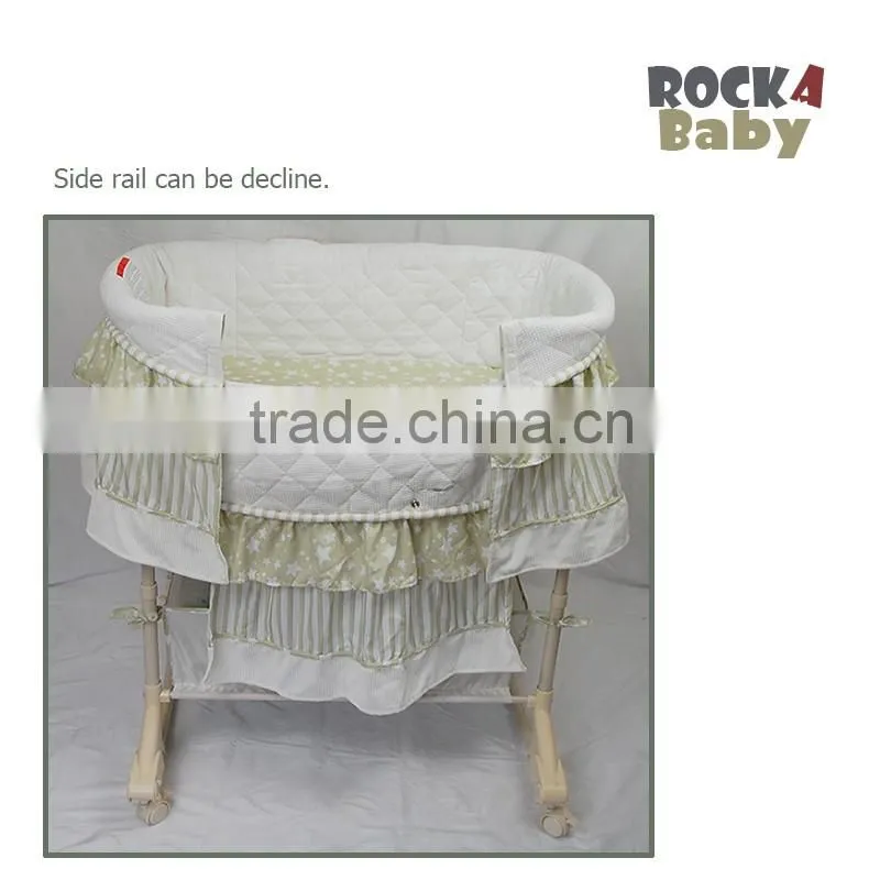 Baby Bassinet folded,Foldable baby swing bassinet, baby bassinet with rocker